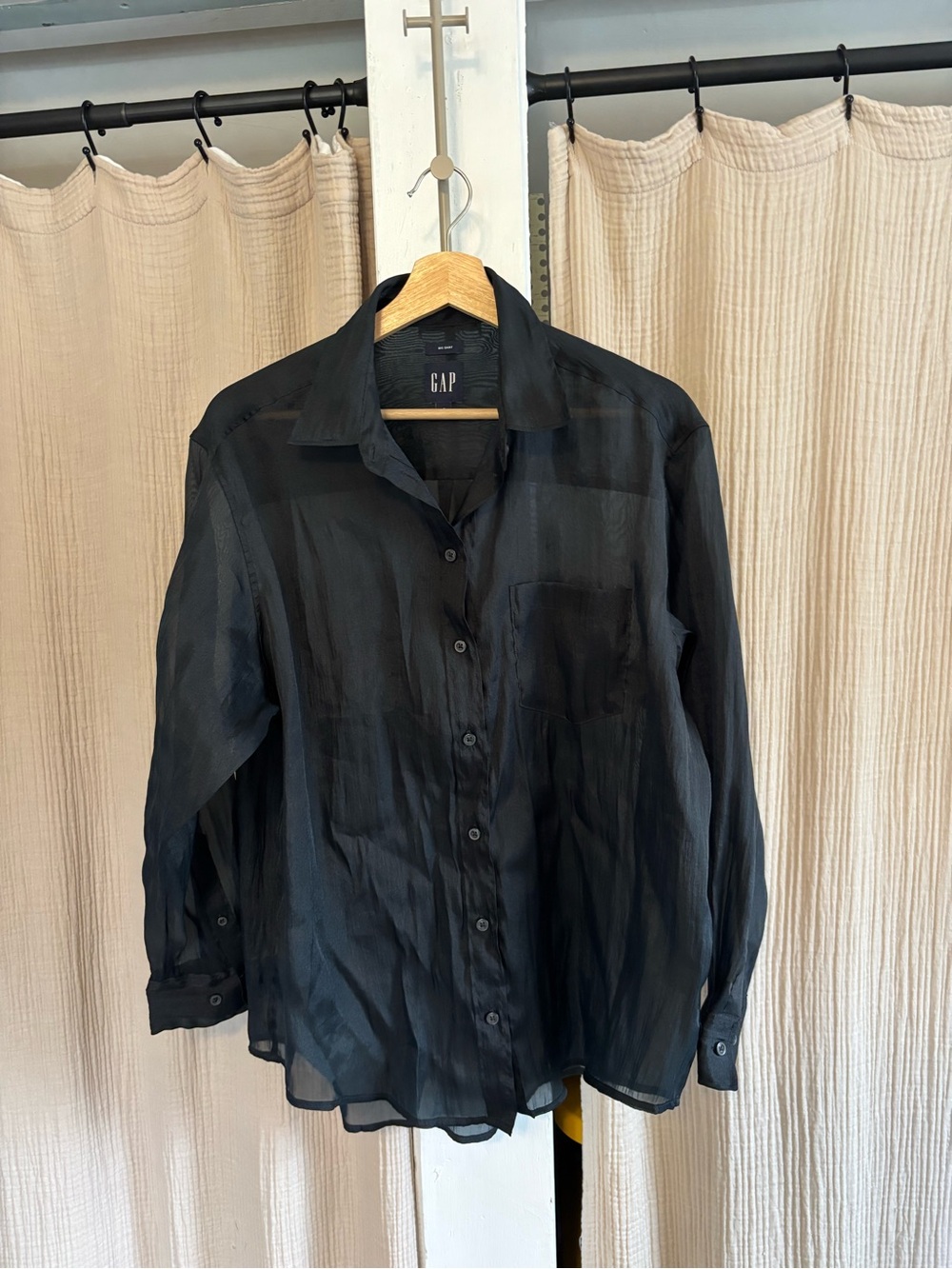 GAP Sheer Big Shirt- Small